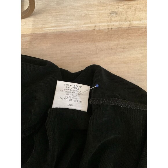 Vikki Vi Womens Black White Stretchy Sleeveless Travel Tunic Top, Size 2X - Picture 9 of 10